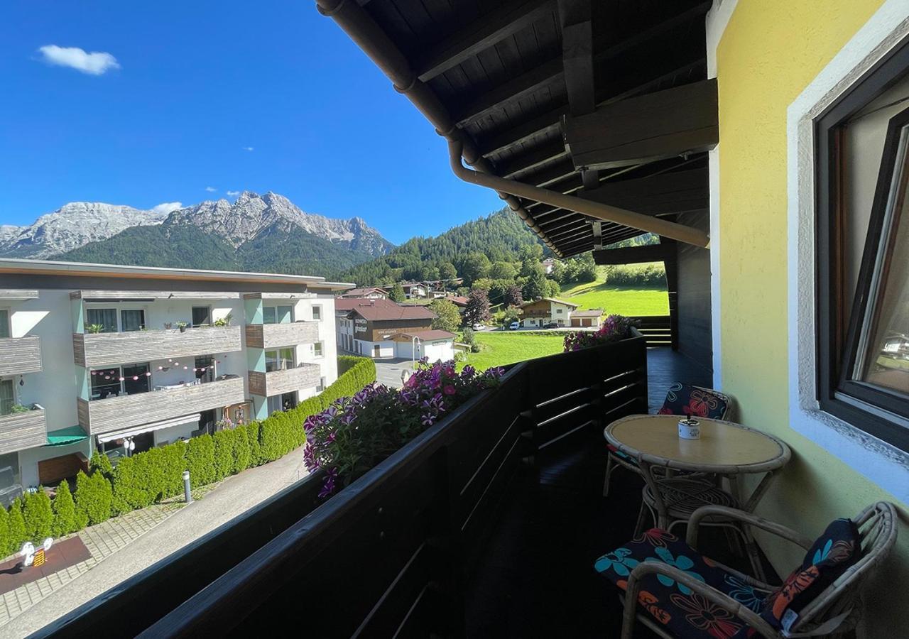 Pension Berta Waidring Esterno foto