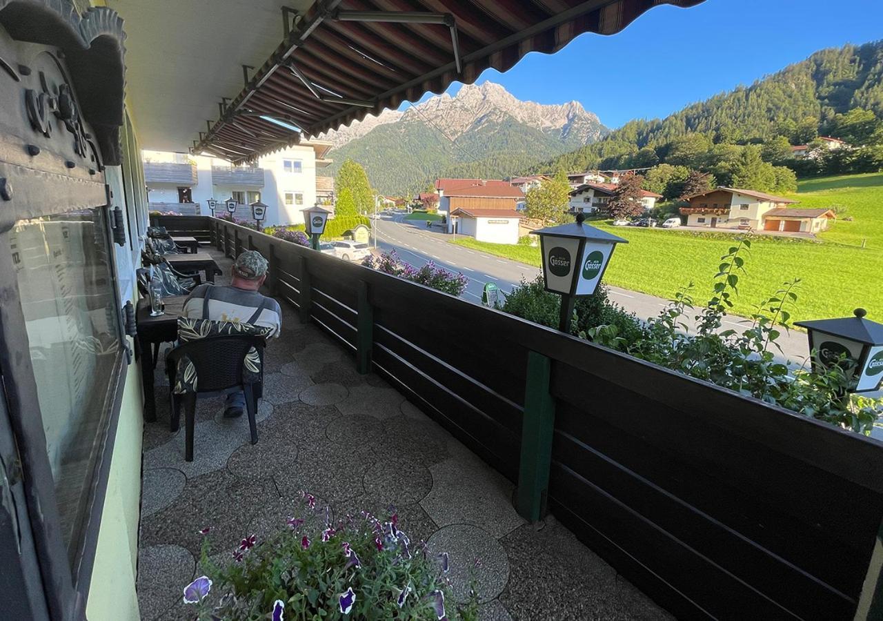 Pension Berta Waidring Esterno foto